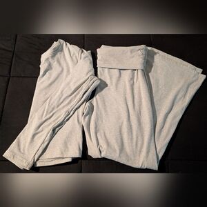 LA Glow Heather Gray Lounge Set